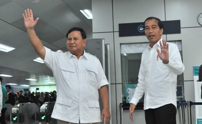 Prabowo Subianto dan Joko Widodo (Jokowi).