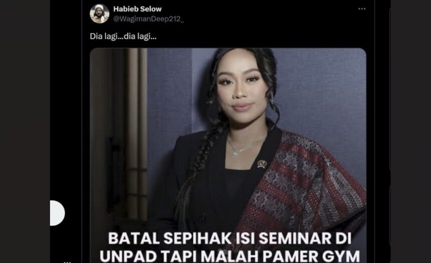 Zita Anjani, anak Ketum PAN Zulkifli Hasan, hobi bikin ulah.