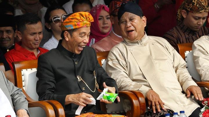 Joko Widodo (Jokowi) dan Prabowo Subianto.