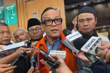 Eks Wamenaker Immanuel Ebenezer alias Noel saat memberikan keterangan di Pengadilan Tipikor Jakarta, Senin (26/1/2026).