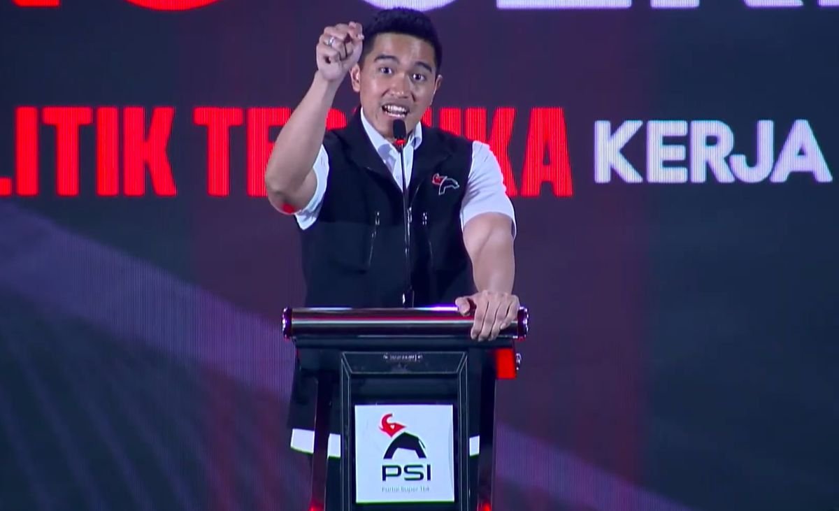 Ketua Umum PSI, Kaesang Pangarep.