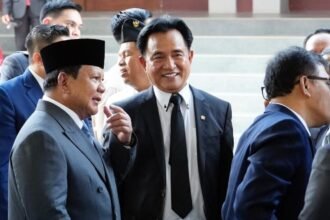 Menteri Koordinator Bidang Hukum, HAM, Imigrasi, dan Pemasyarakatan, Yusril Ihza Mahendra.