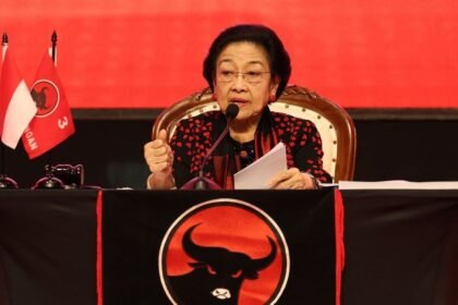 Ketua Umum Partai Demokrasi Indonesia Perjuangan (PDIP) Megawati Soekarnoputri.