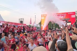 MERIAH - Gelaran Soekarno Run SOC 2026 di Solo menjadi pengungkit ekonomi dan berpotensi jadi event sport tourism.